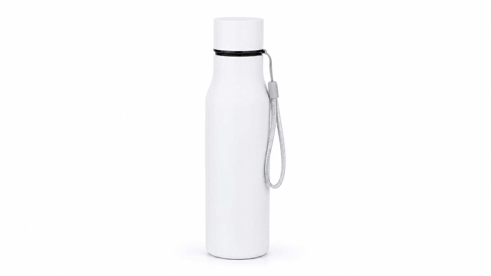 White Steel Bottle