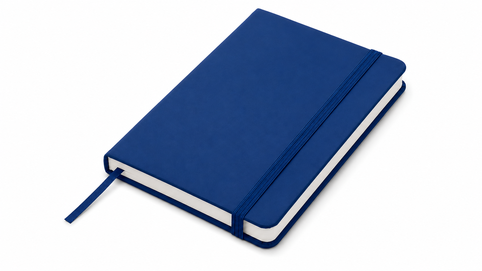Blue Elastic Notebook