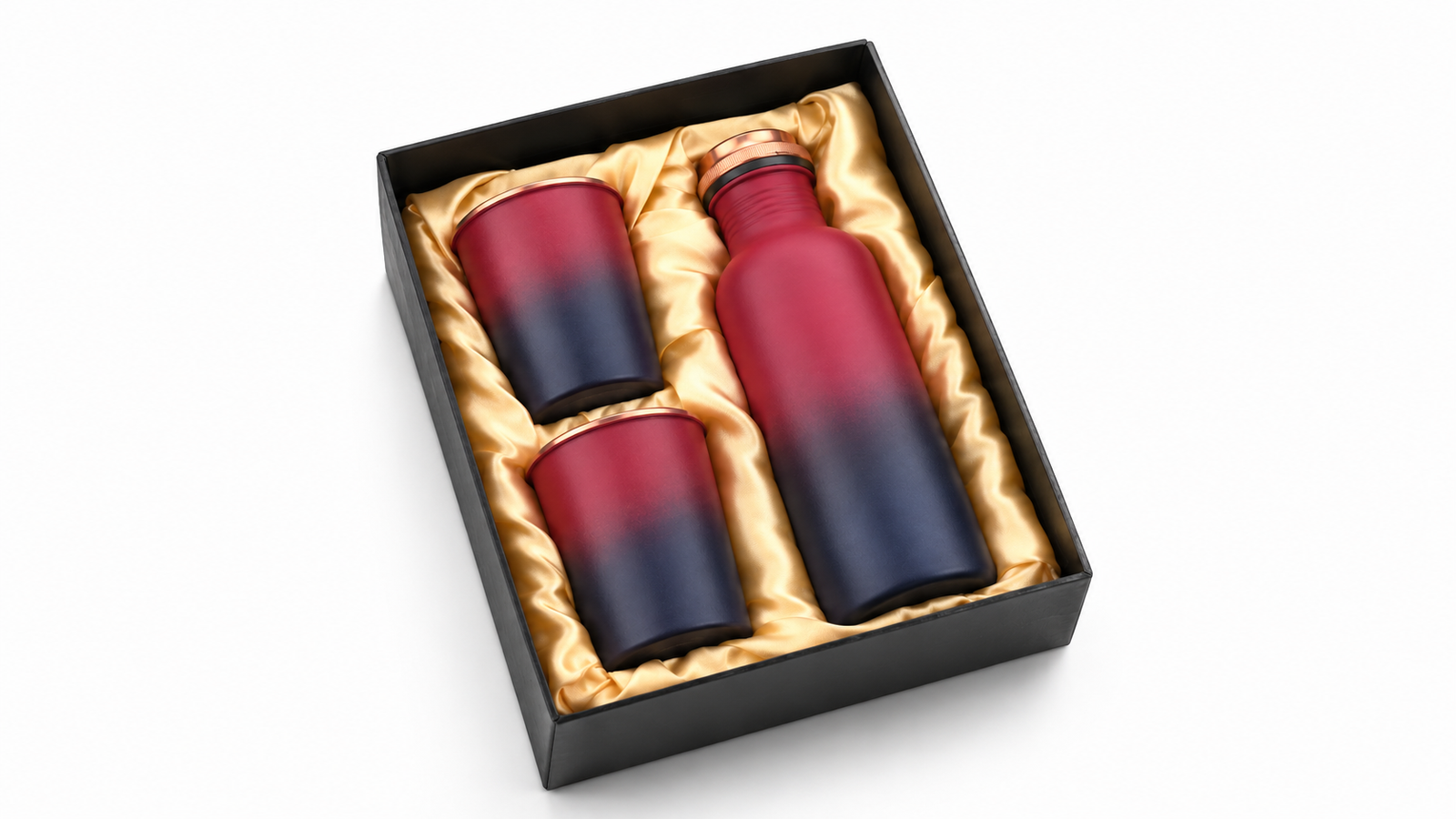 Copper Bottle & Mug Gift Set