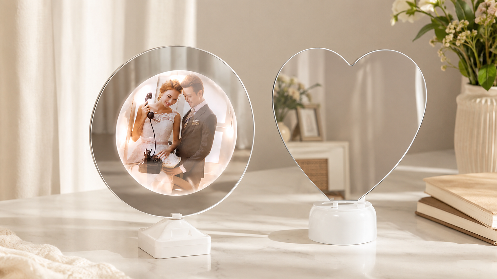 Personalized Magic Mirror Photo Frame