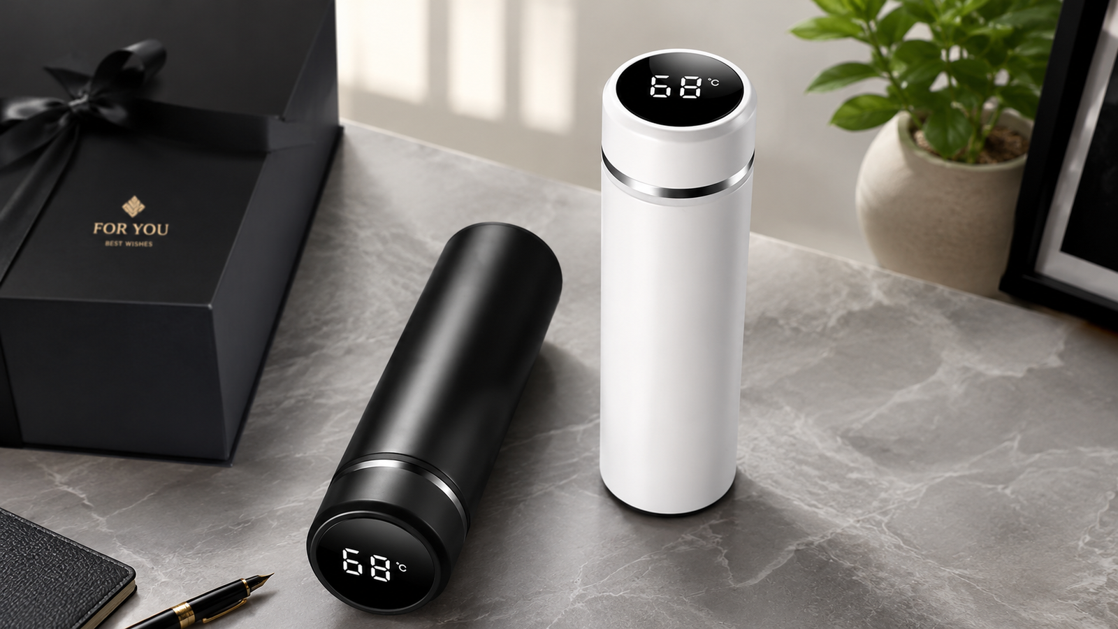 Smart Temperature Display Vacuum Bottle